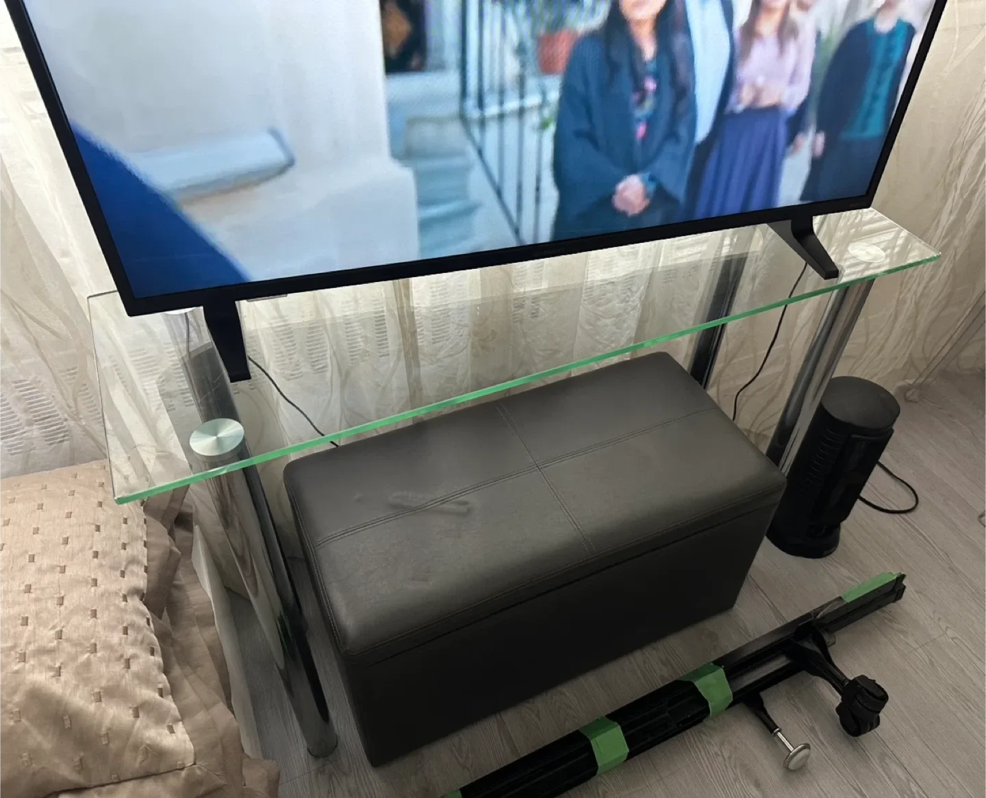 Glass TV Stand/ Console Table