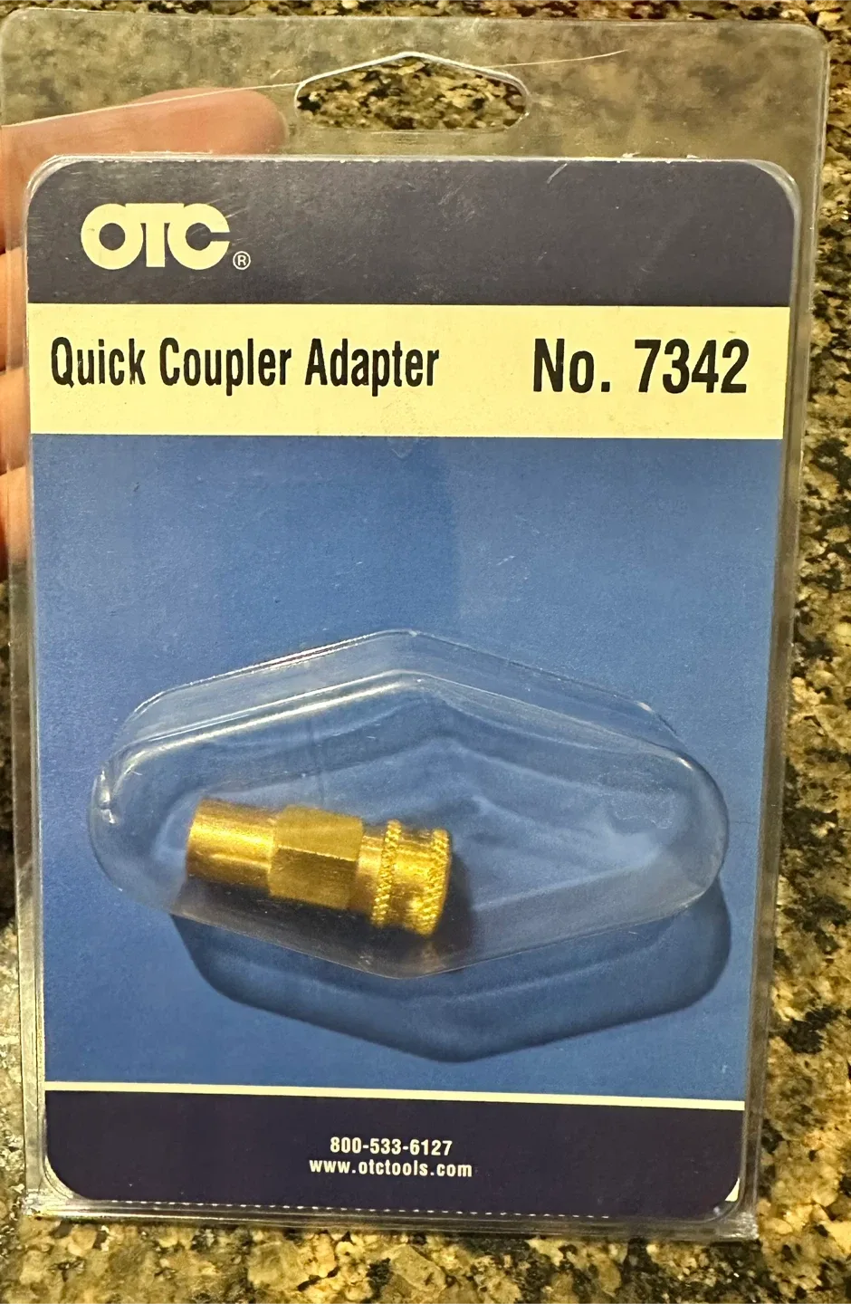 OTC 7342 Quick Coupler Adapter - Fuel Injection System Testing