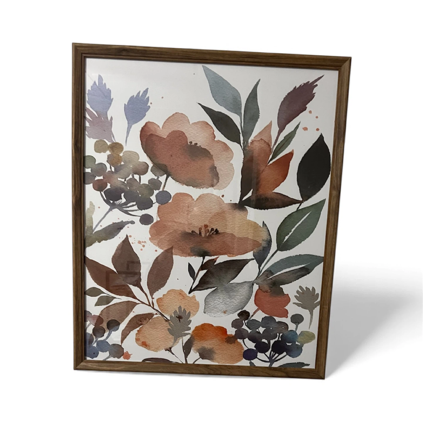Framed Floral Watercolor Art - photo 2