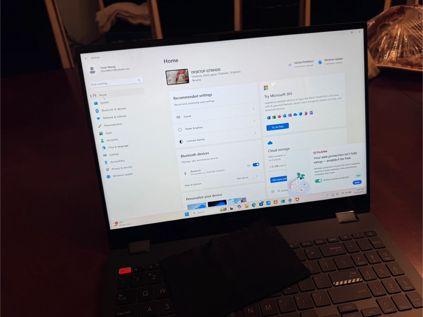 ASUS Vivobook TP3604MA Laptop - photo 4