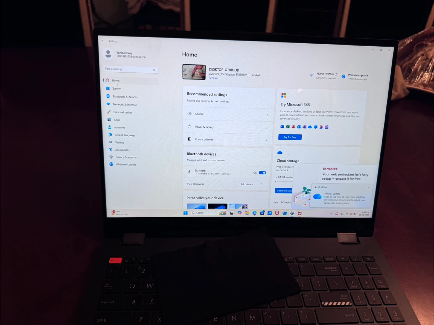 ASUS Vivobook TP3604MA Laptop - photo 3