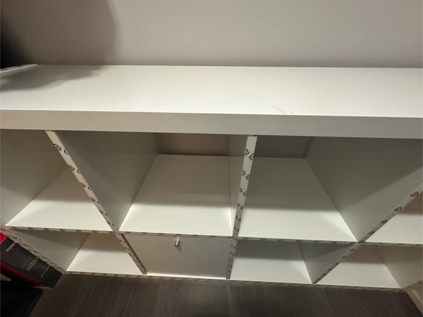 IKEA Kallax White Shelf Unit - photo 3