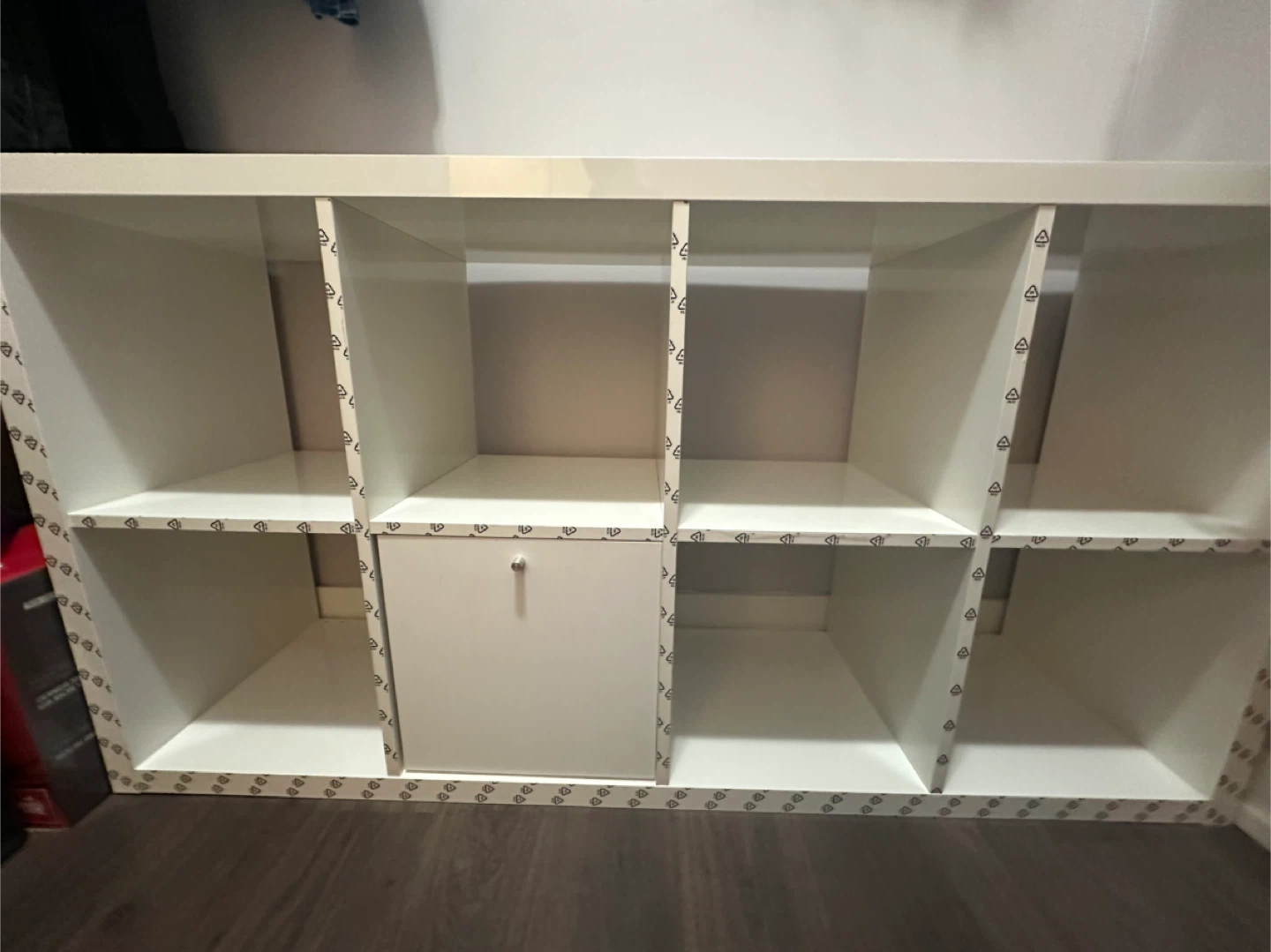 IKEA Kallax White Shelf Unit - photo 5