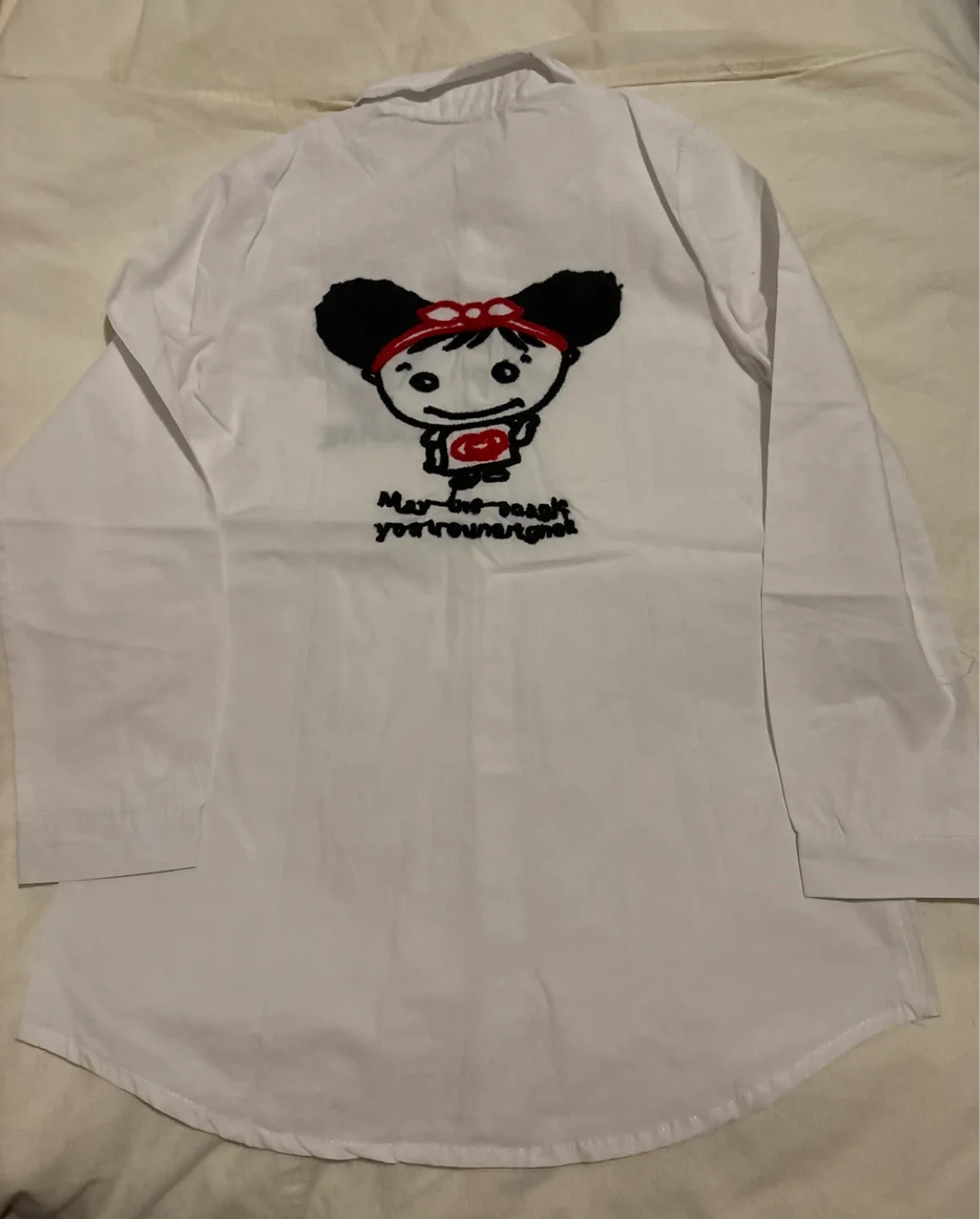 Saint Berry White Long Sleeve Shirt image indicator(2)