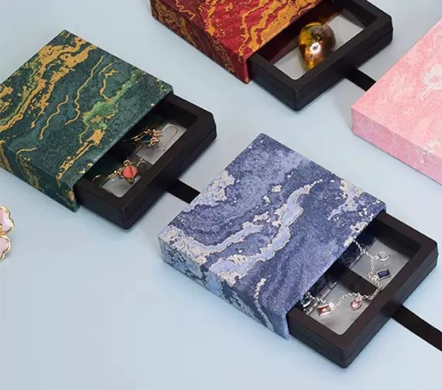 Decorative Jewellery Storage Box valentines gift 9×9×2cm