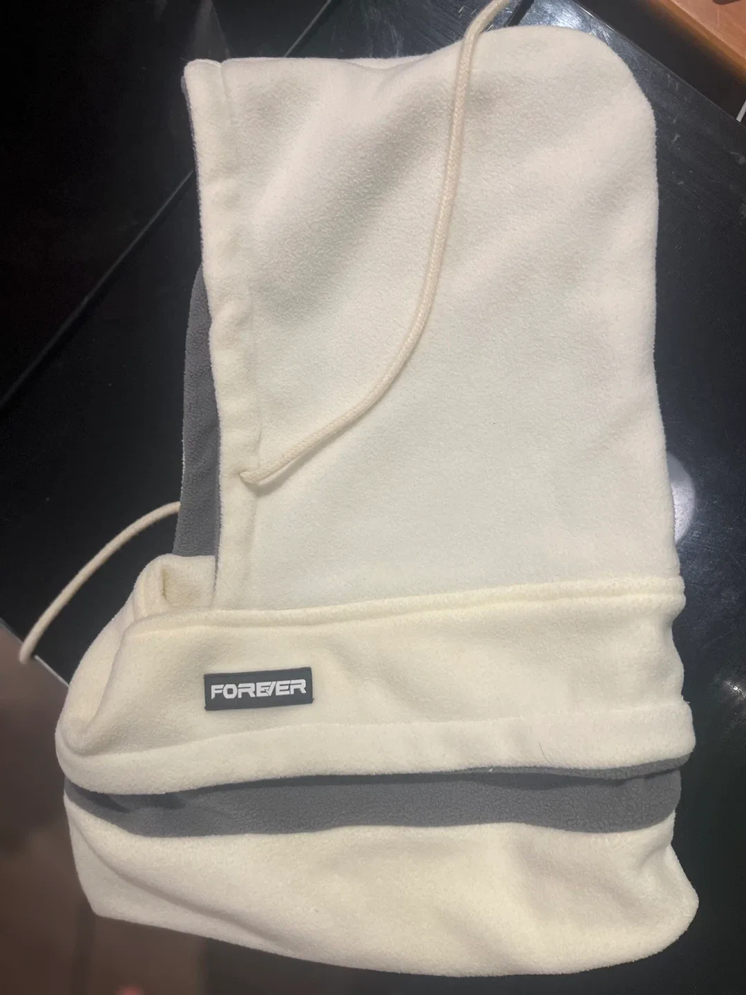 Forever Balaclava - Cream & Grey