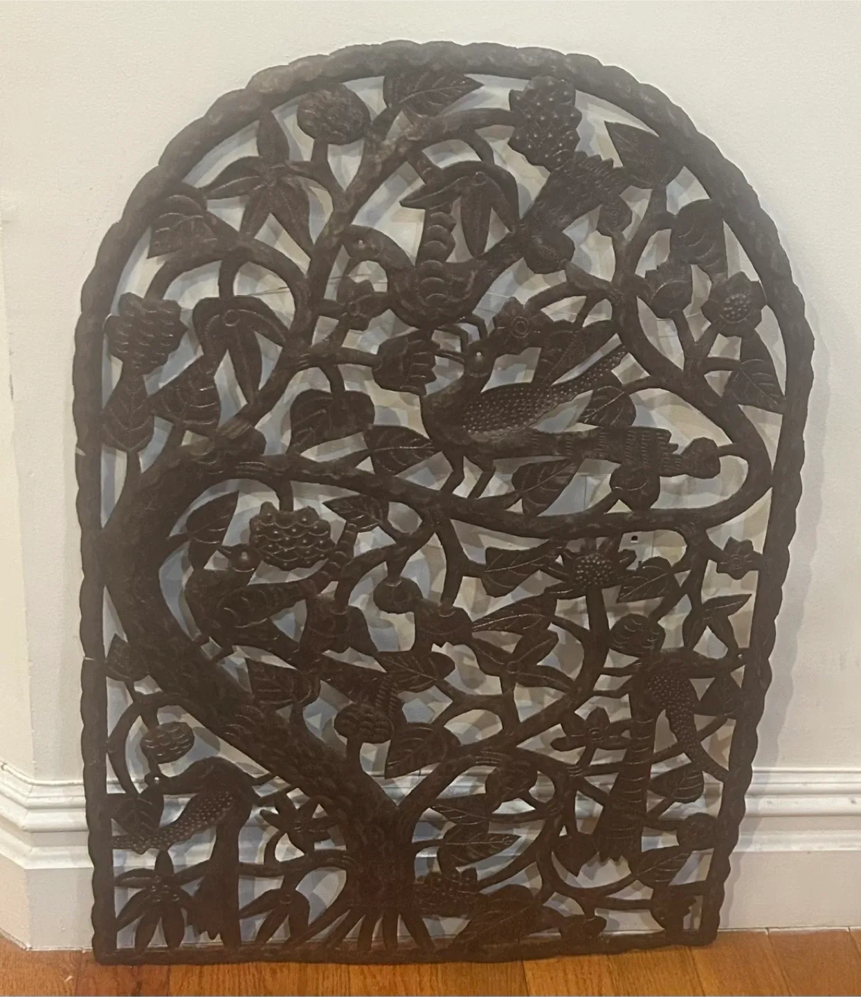 Metal Tree of Life Wall Decor from Haiti