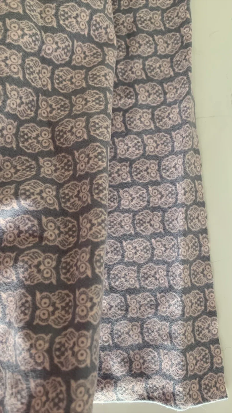 6 Yards of Owl Flannel Fabric image indicator(2)