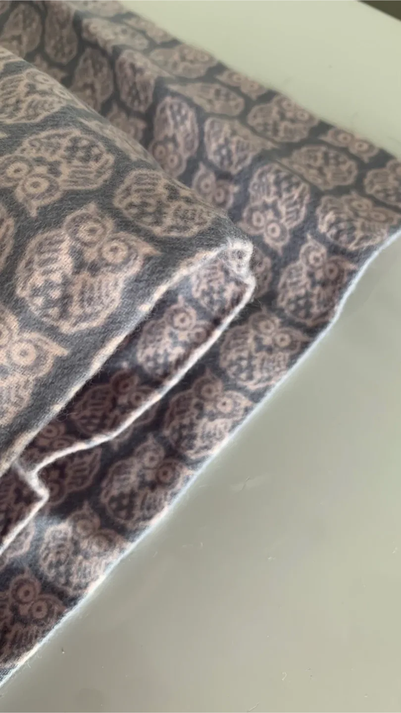 6 Yards of Owl Flannel Fabric image indicator(3)