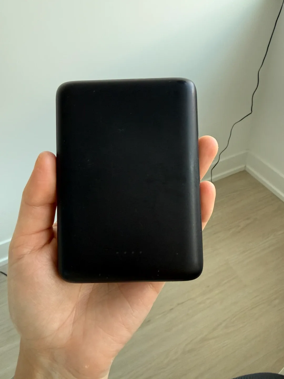 Black ZAGG Power Amp 10400mAh Power Bank