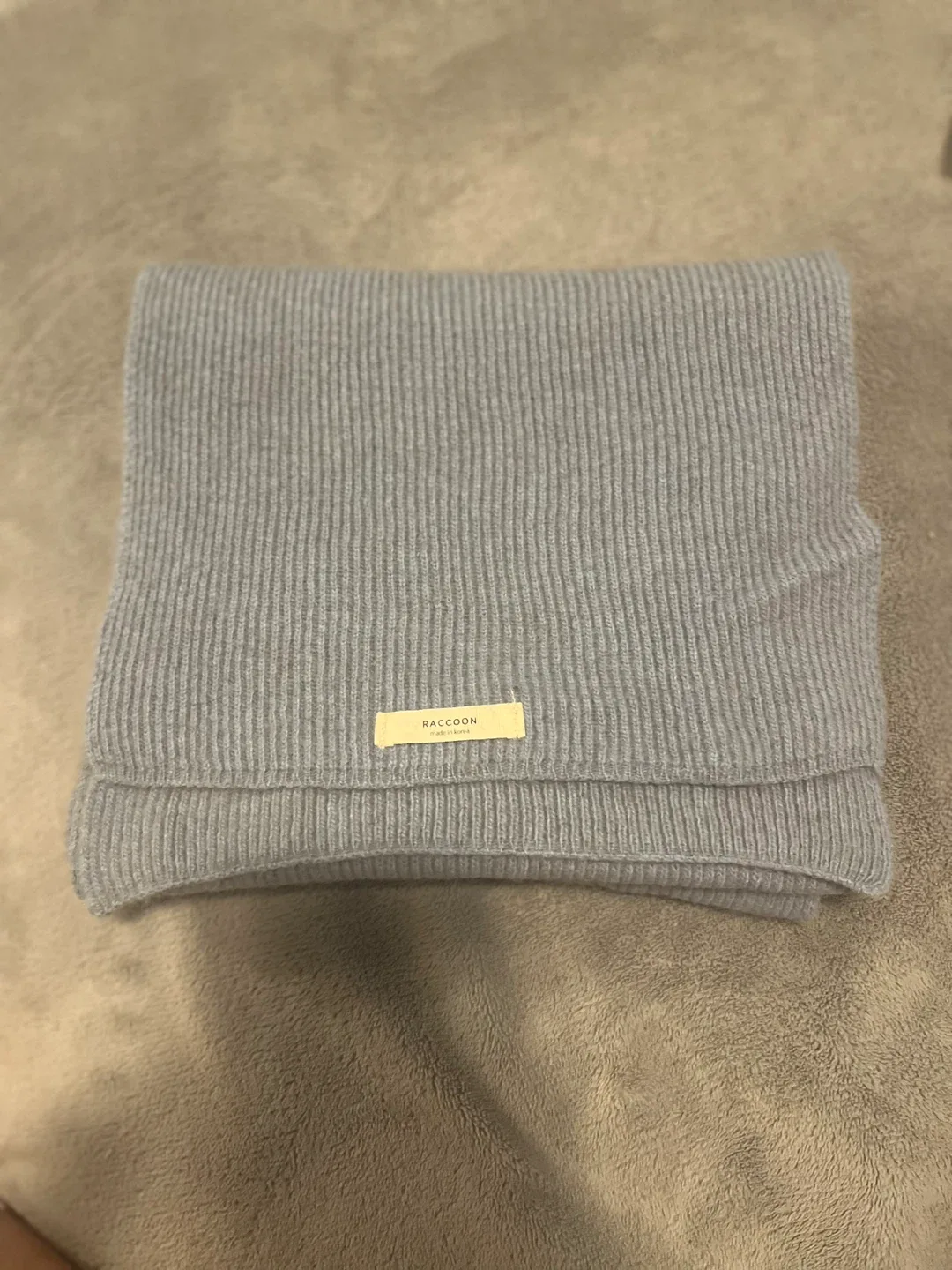 NEW Korea Scarf - Light Blue image indicator(2)