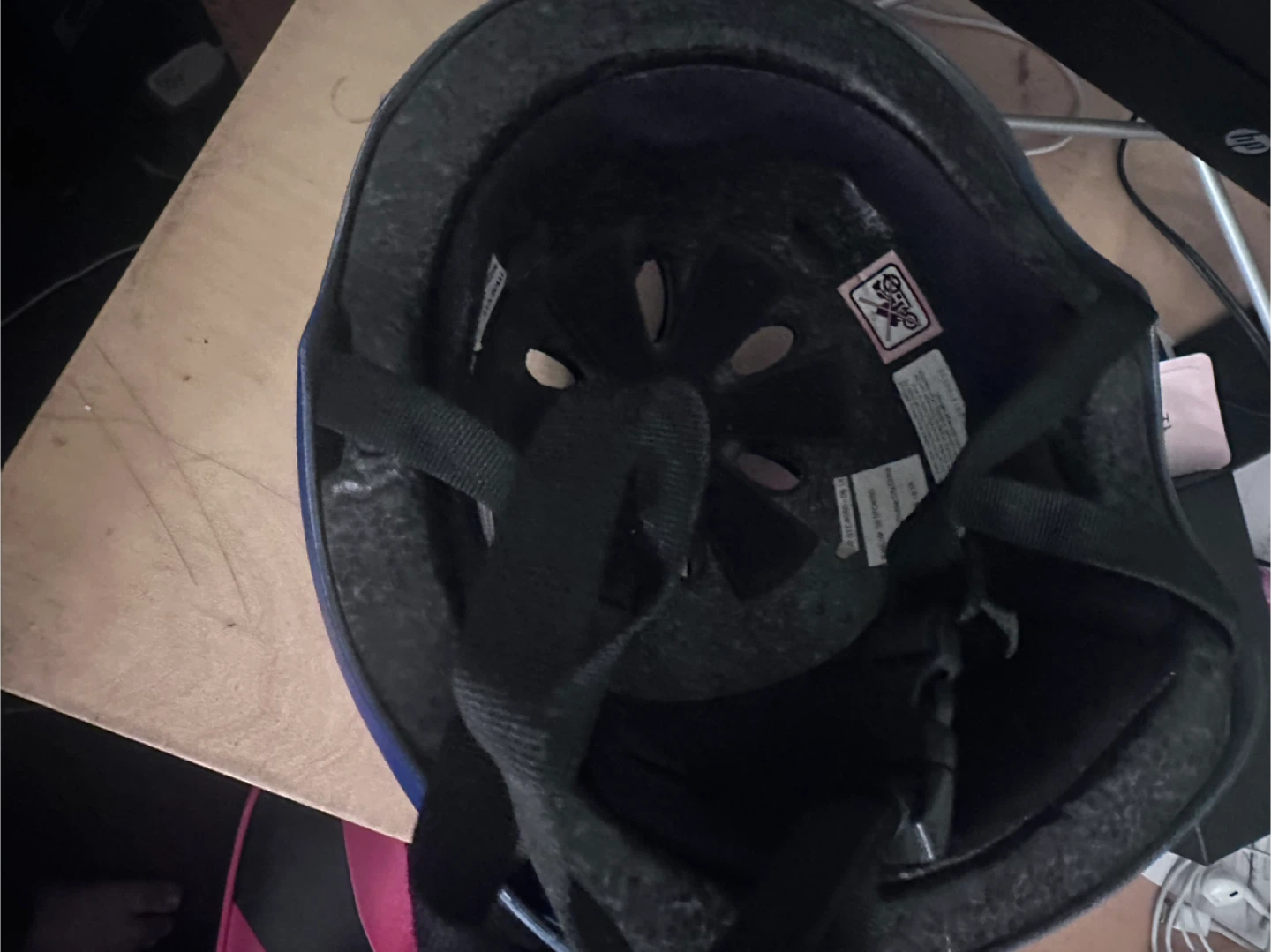 Razor Blue helmet