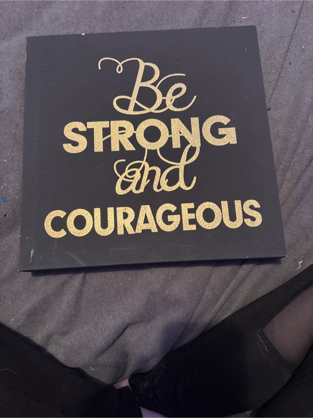 Inspirational Wall Art - Be Strong & Courageous