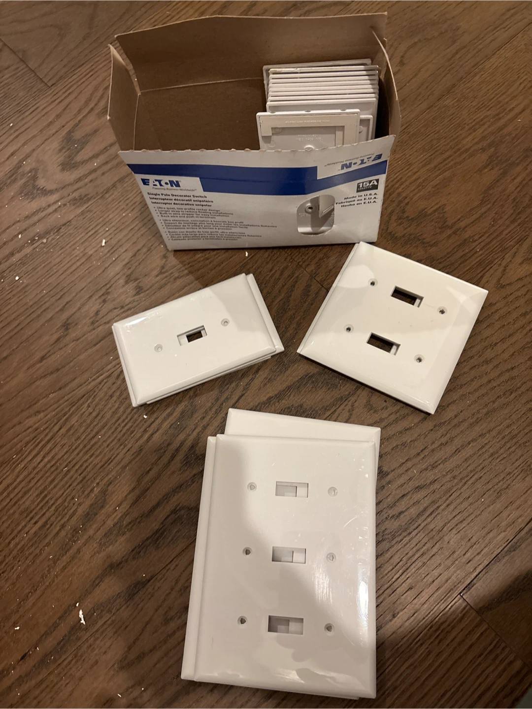 29 Light switches mix + plastic covers mix - photo 2
