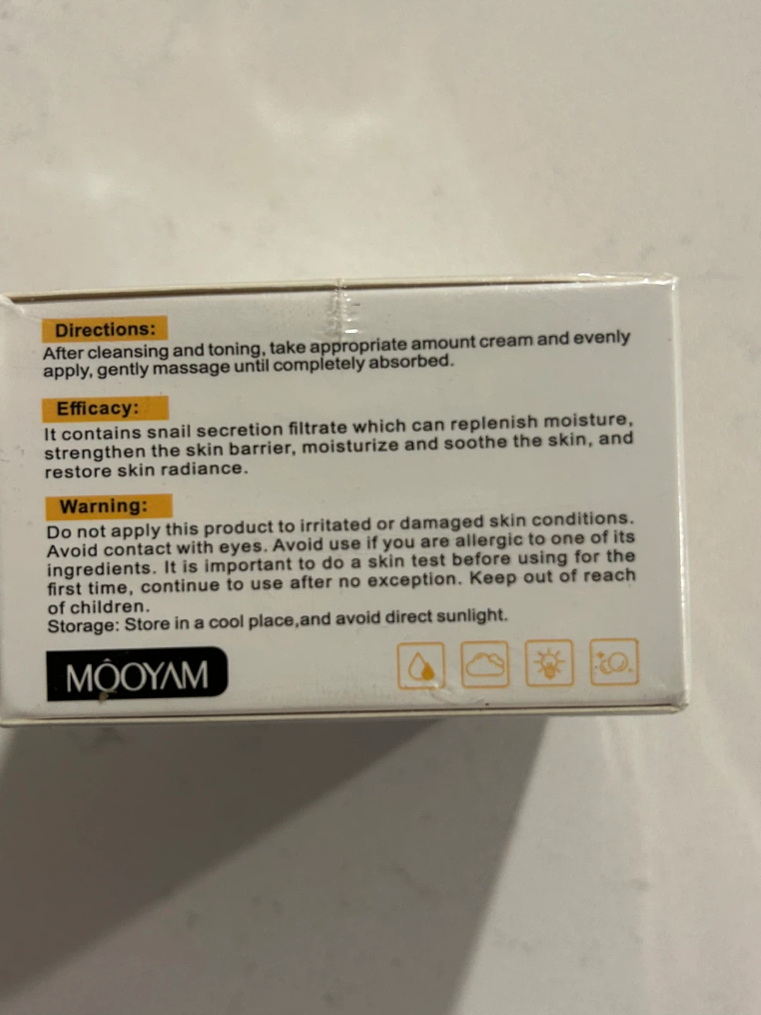 MOOYAM Advanced Snail 92 All in one Cream - photo 3