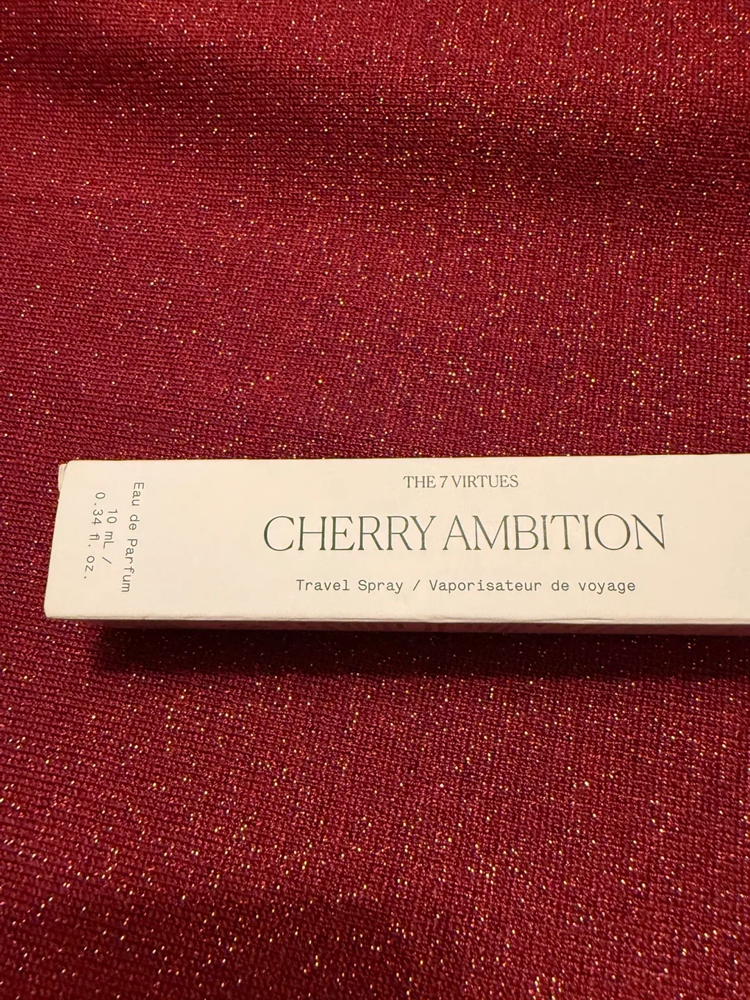 🍒 The 7 Virtues Cherry Perfume/Ret.$49.00 with tax/ Travel size image indicator(3)