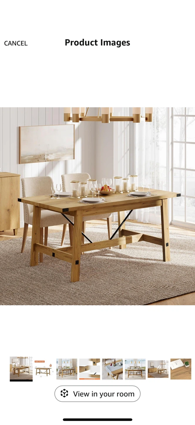 Dining Table - Solid Wood