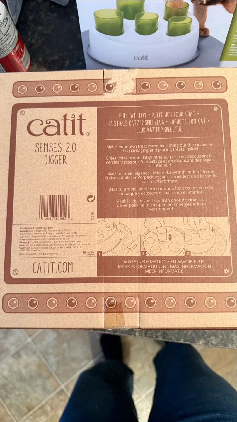 Catit Senses 2.0 Digger - Fun Cat Toy image indicator(2)