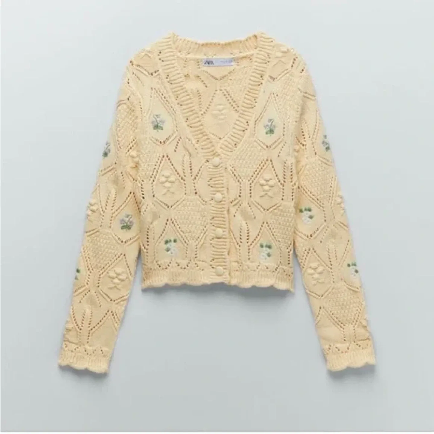 New Zara Knit Cardigan - Size S image indicator(1)