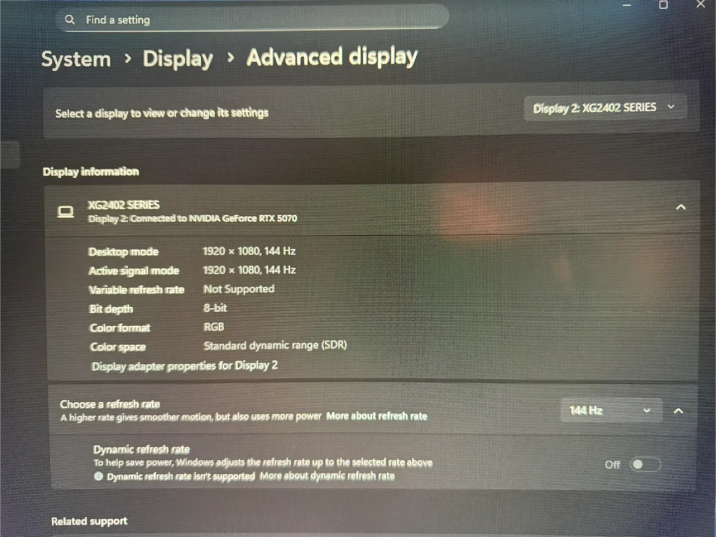 ViewSonic XG2402 24" 144Hz Gaming Monitor image indicator(2)
