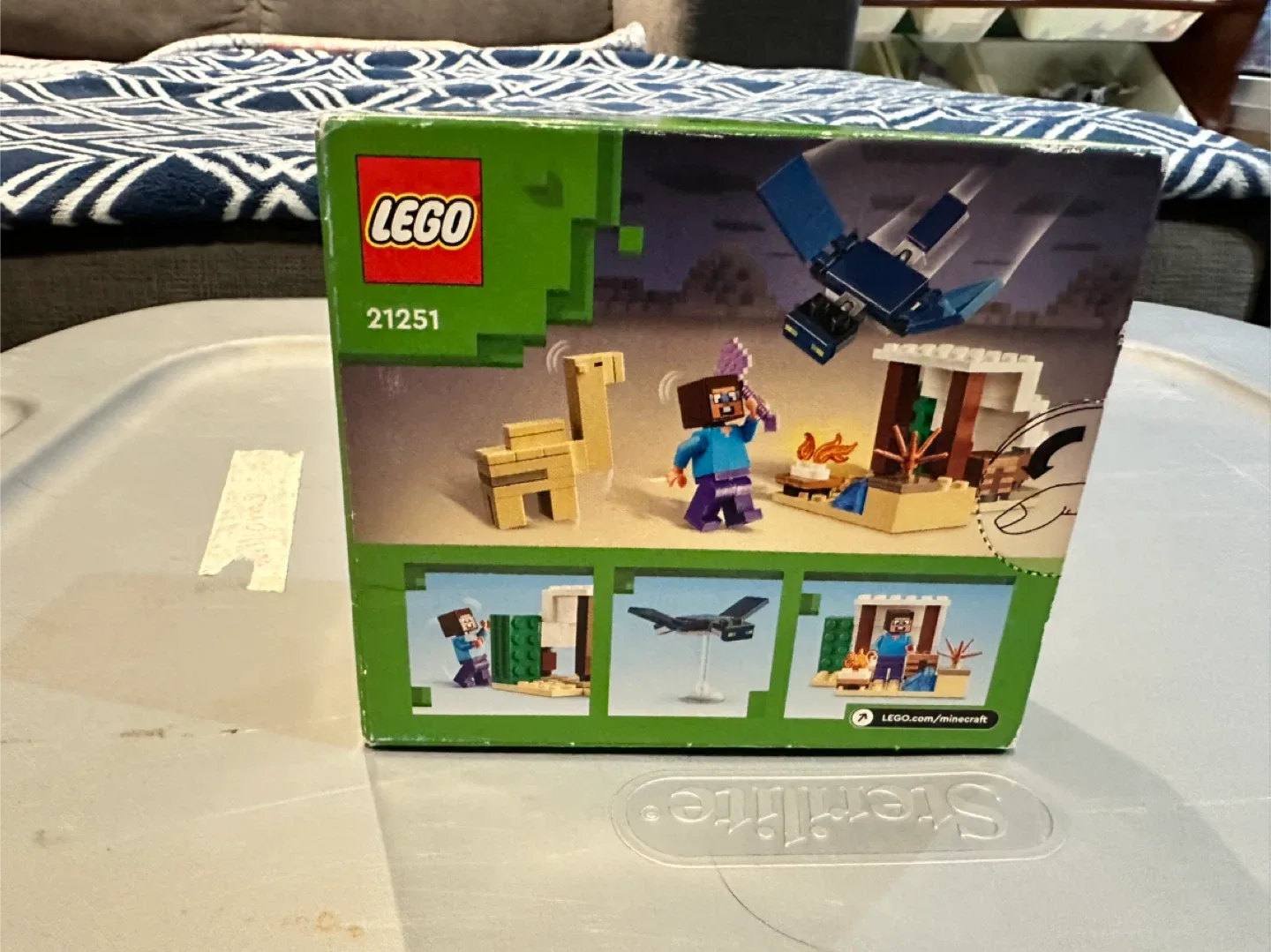 LEGO Minecraft The Desert Village (21251) Set