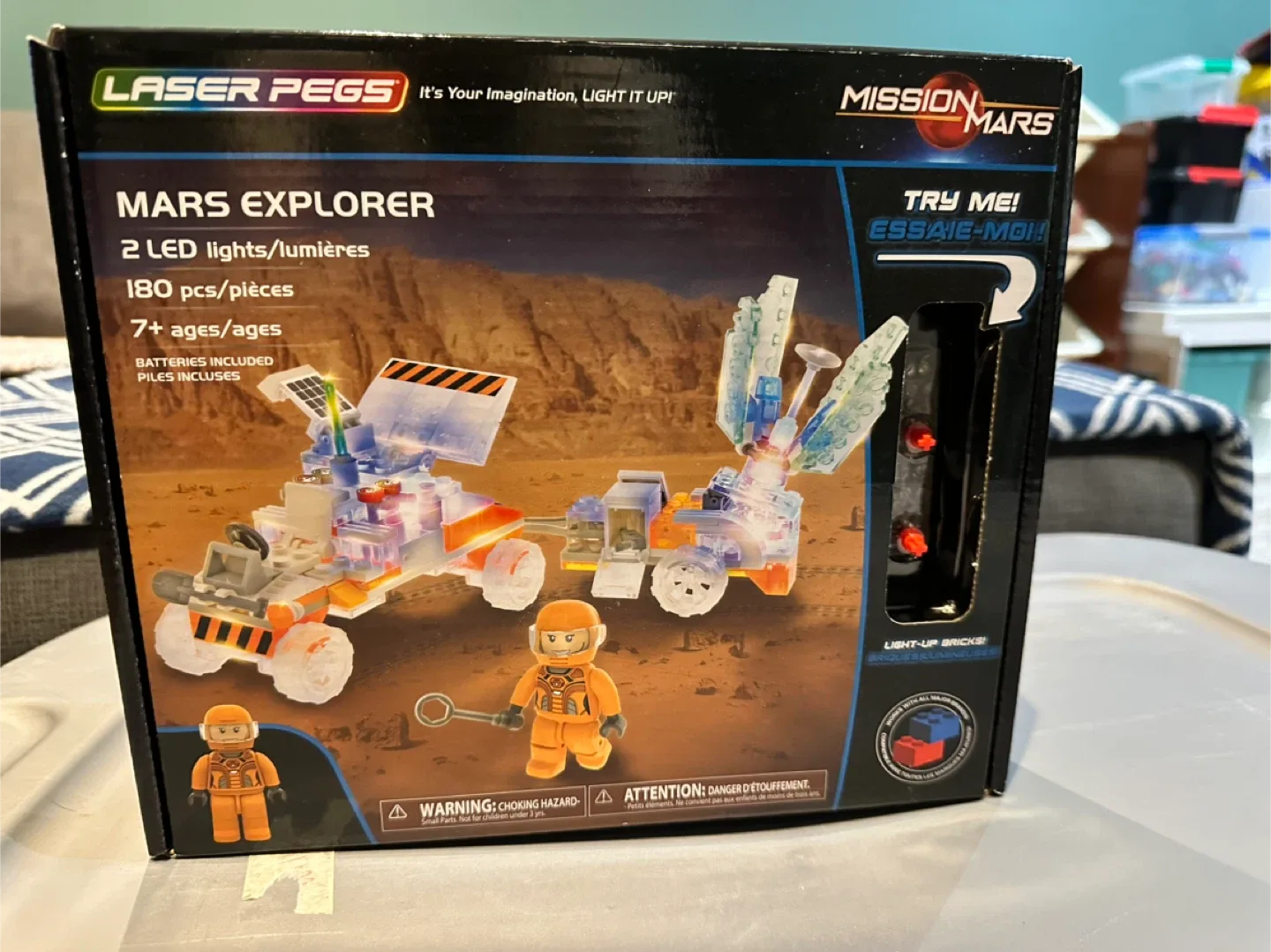 New Laser Pegs Mars Explorer Set 7+