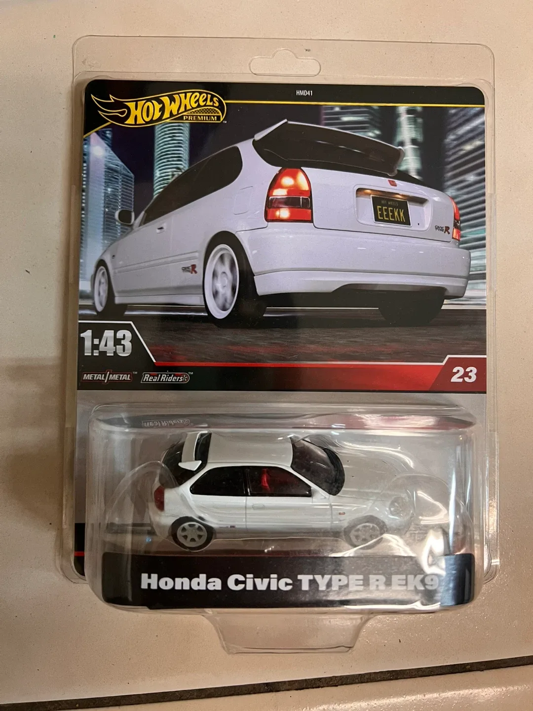 Hot Wheels Premium Honda Civic Type R EK9 1:43