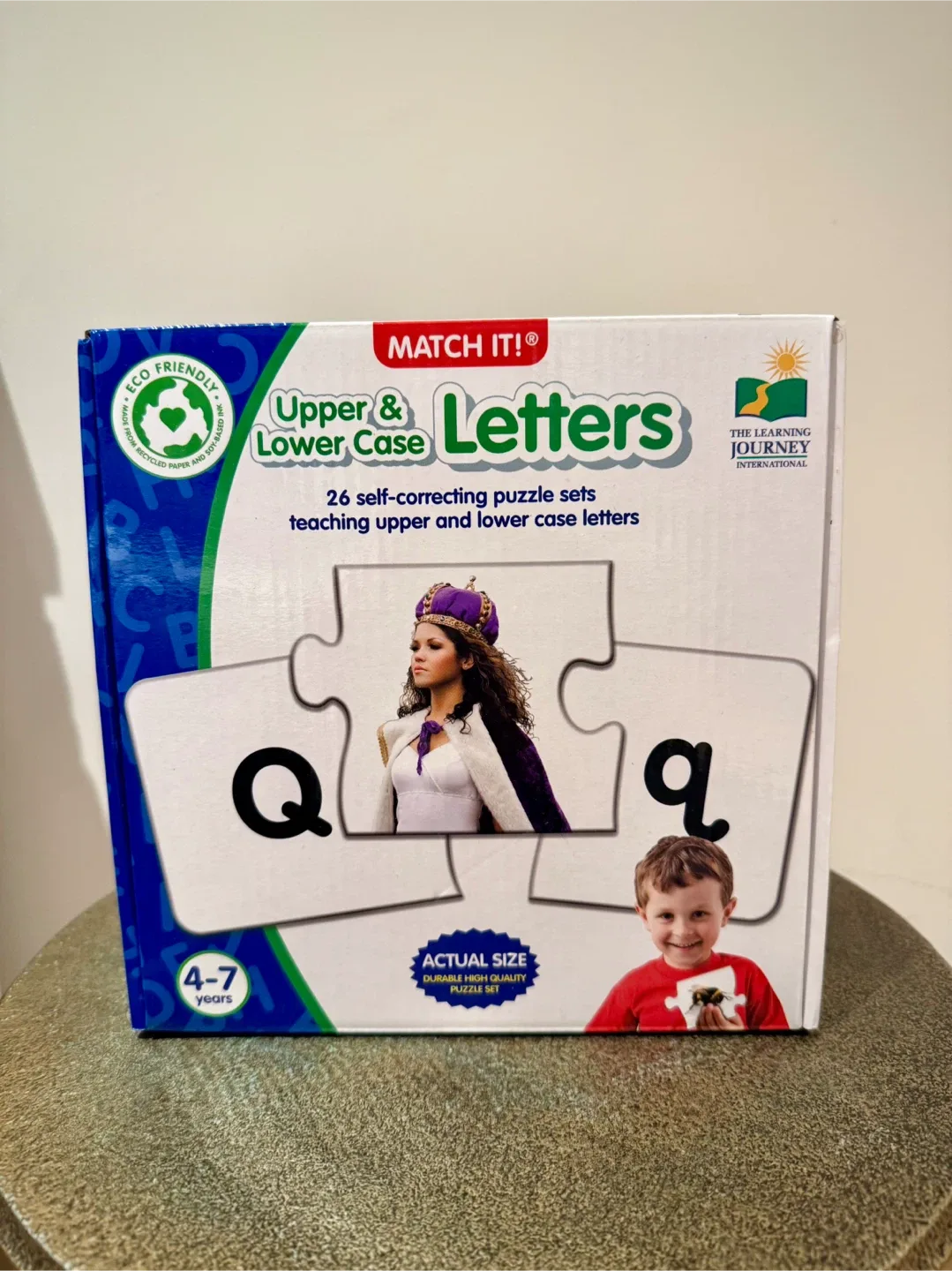 New Educational Puzzle - Upper & Lower Case Letters for 4-7 yrs