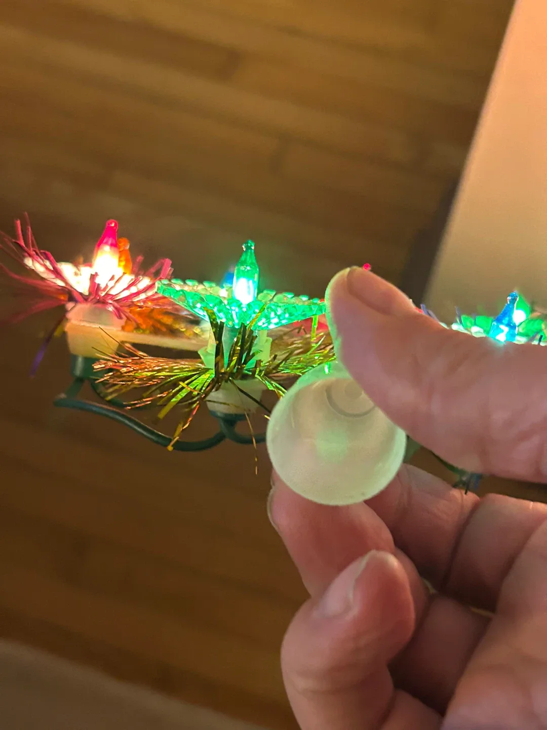 $25 Vintage Tree Topper Illuminated Christmas Decor Xmas image indicator(2)