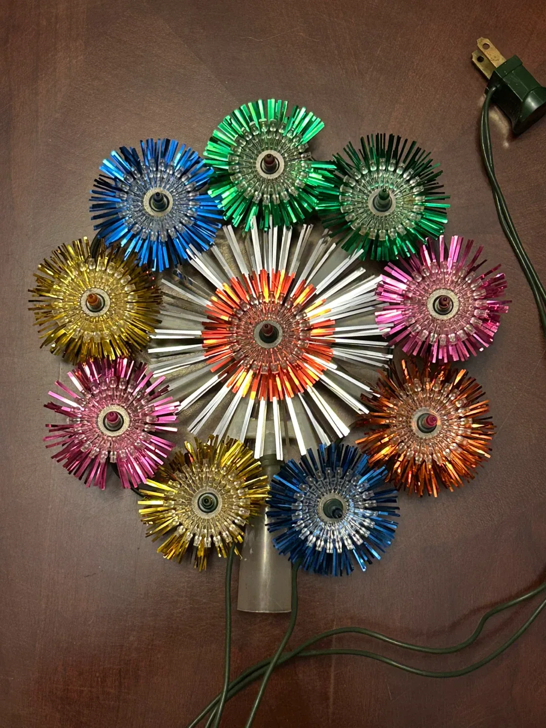 $25 Vintage Tree Topper Illuminated Christmas Decor Xmas image indicator(4)