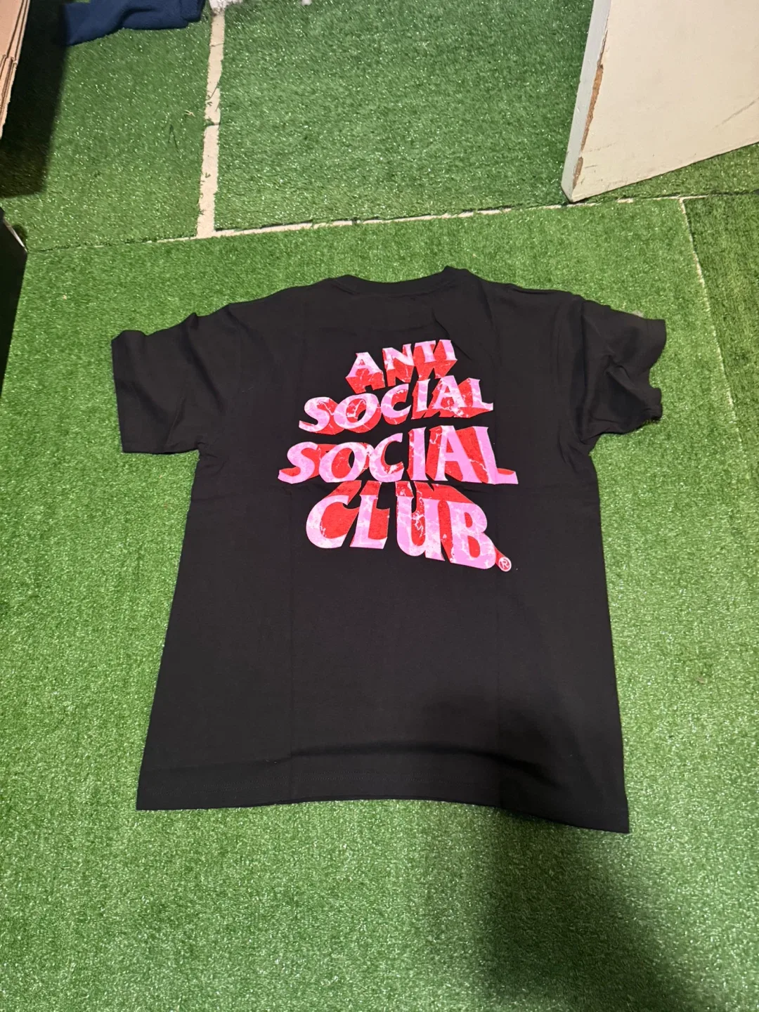 Anti Social Social Club Tee – Black/Pink (Size M) image indicator(2)