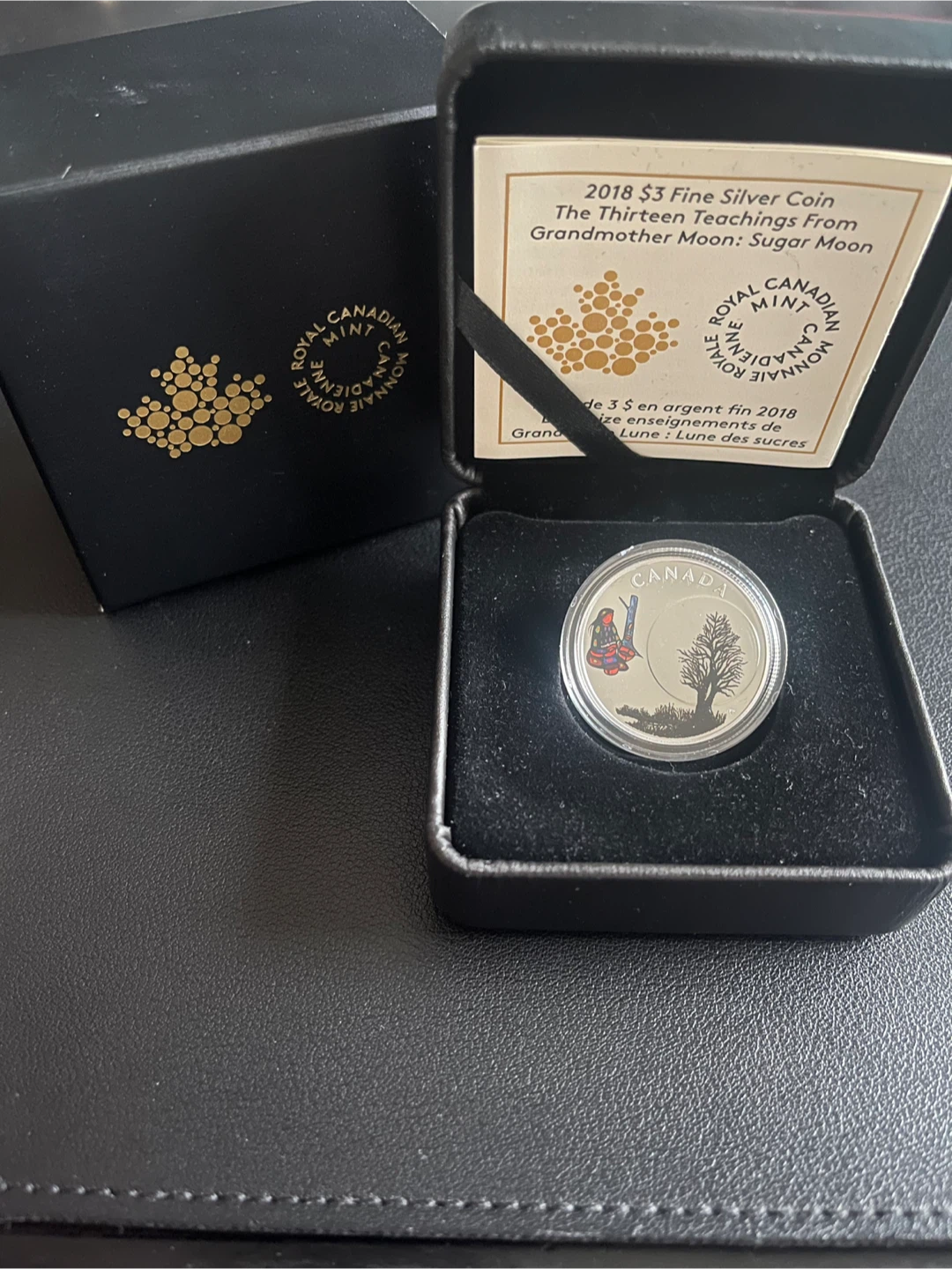 2018 $3 Fine Silver Coin (Sugar Moon) - photo 5