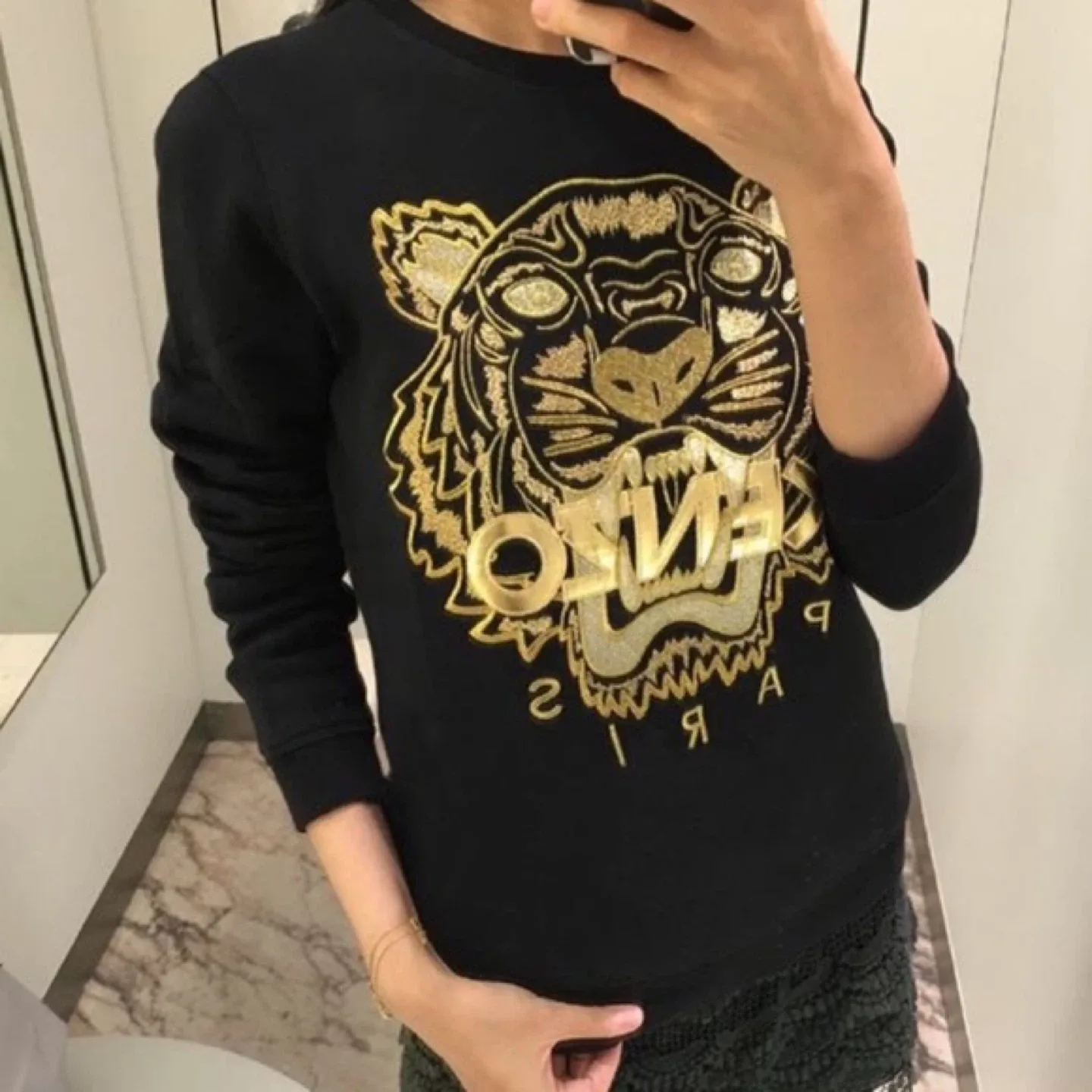 KENZO Paris Tiger Crewneck Sweatshirt - Size M