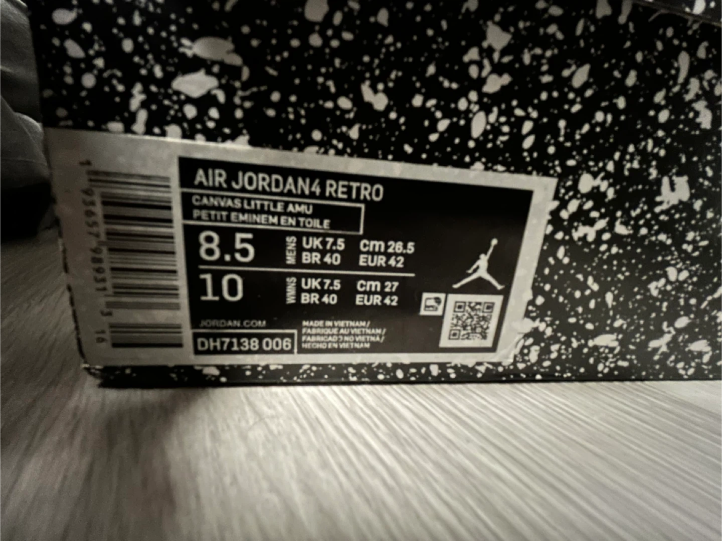 Air Jordan 4 Retro Canvas - photo 3