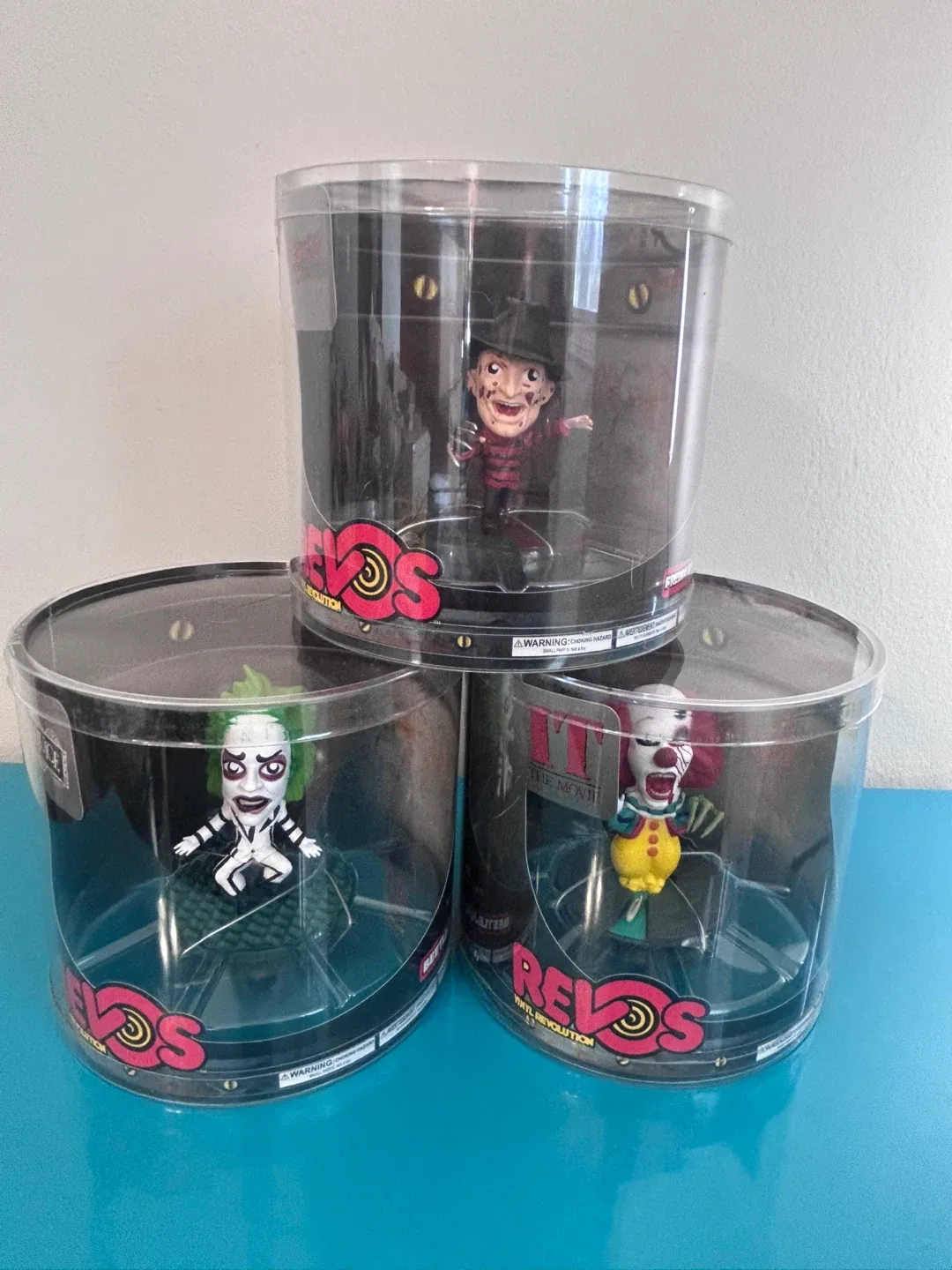 RARE NEW REVOS Famous Fiends Wave 1 Set – Horror Characters