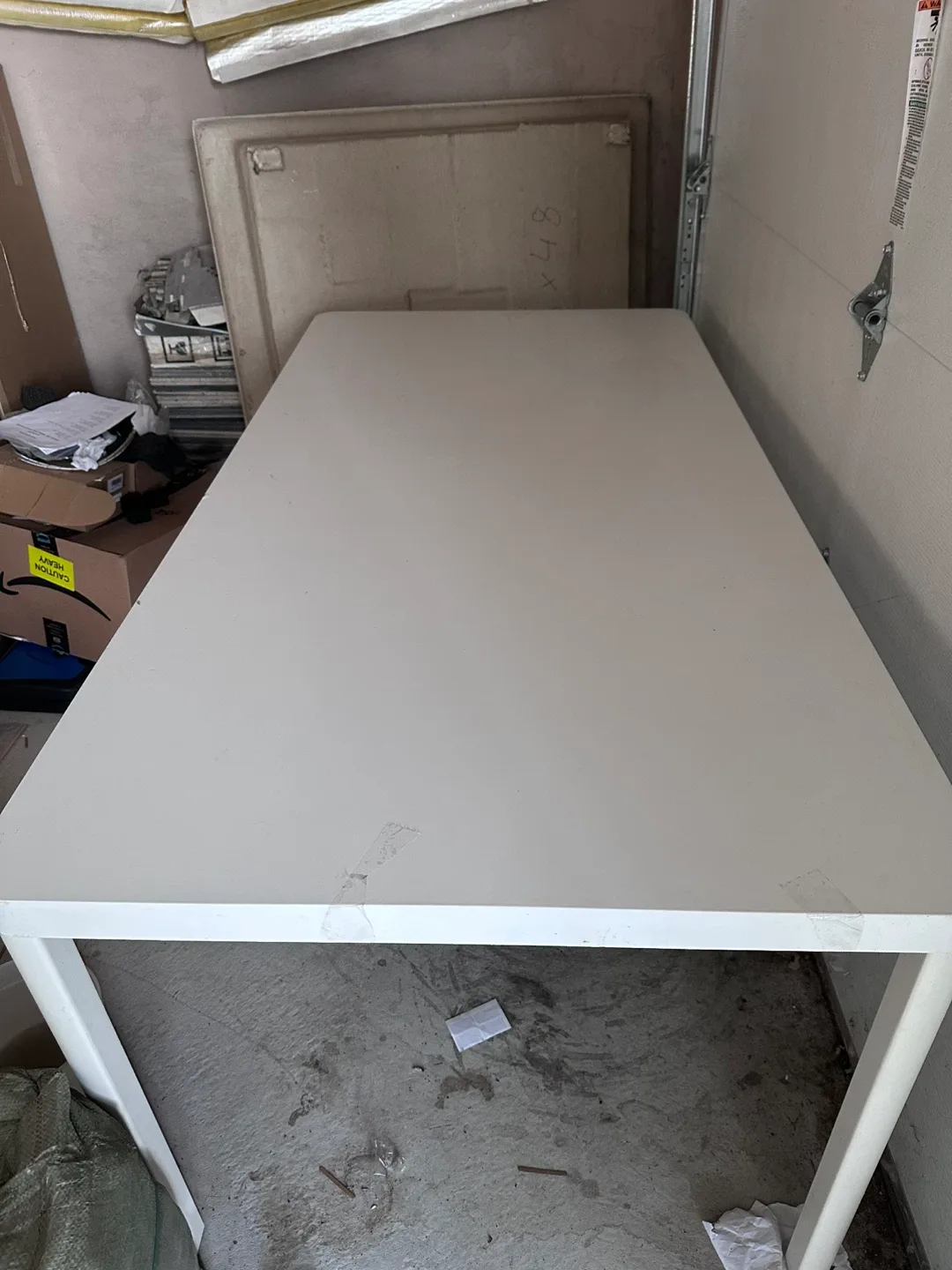 White Table
