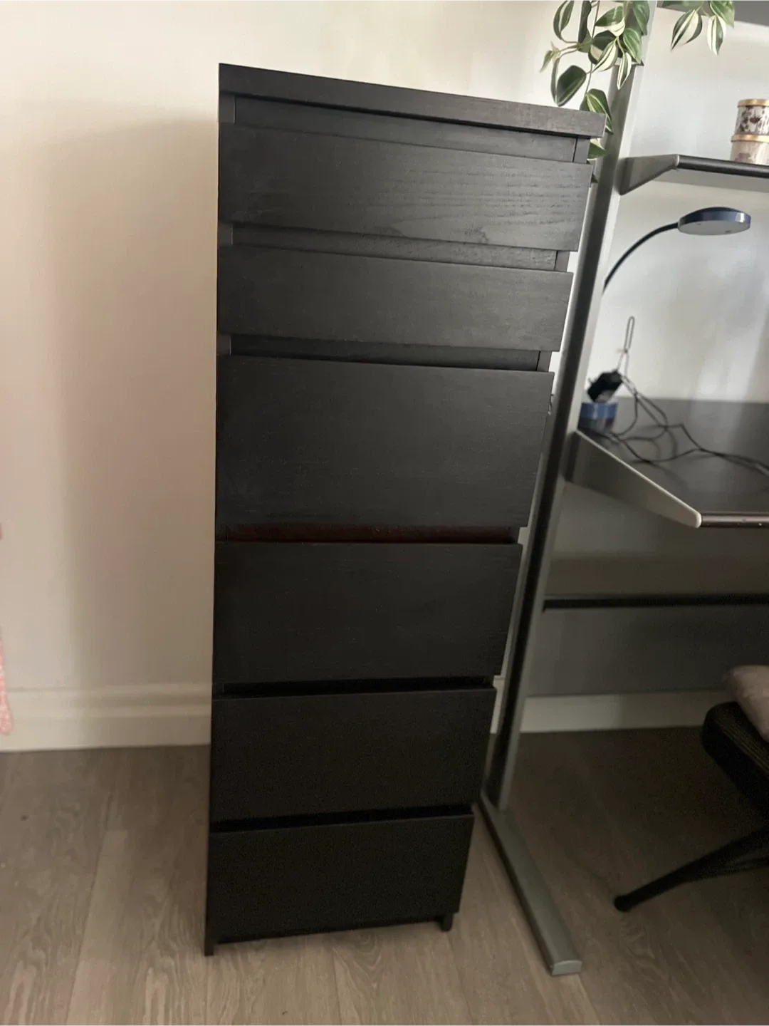 IKEA Malm Dresser with Mirror, delivery available image indicator(2)