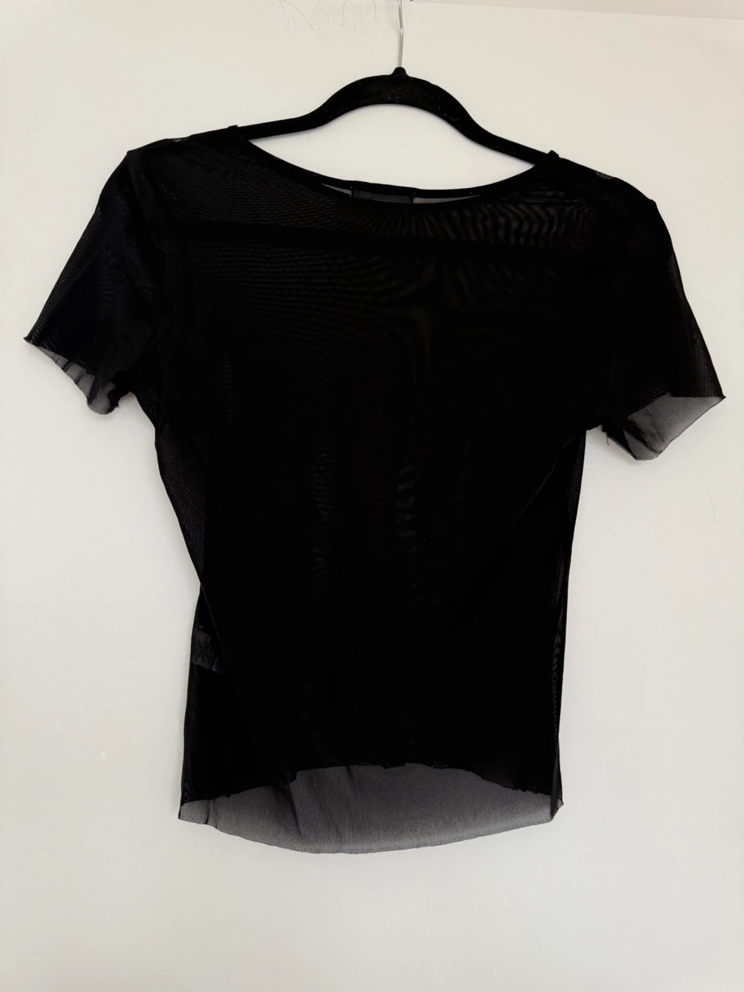 Antistar Black Mesh Top - Size S - photo 5