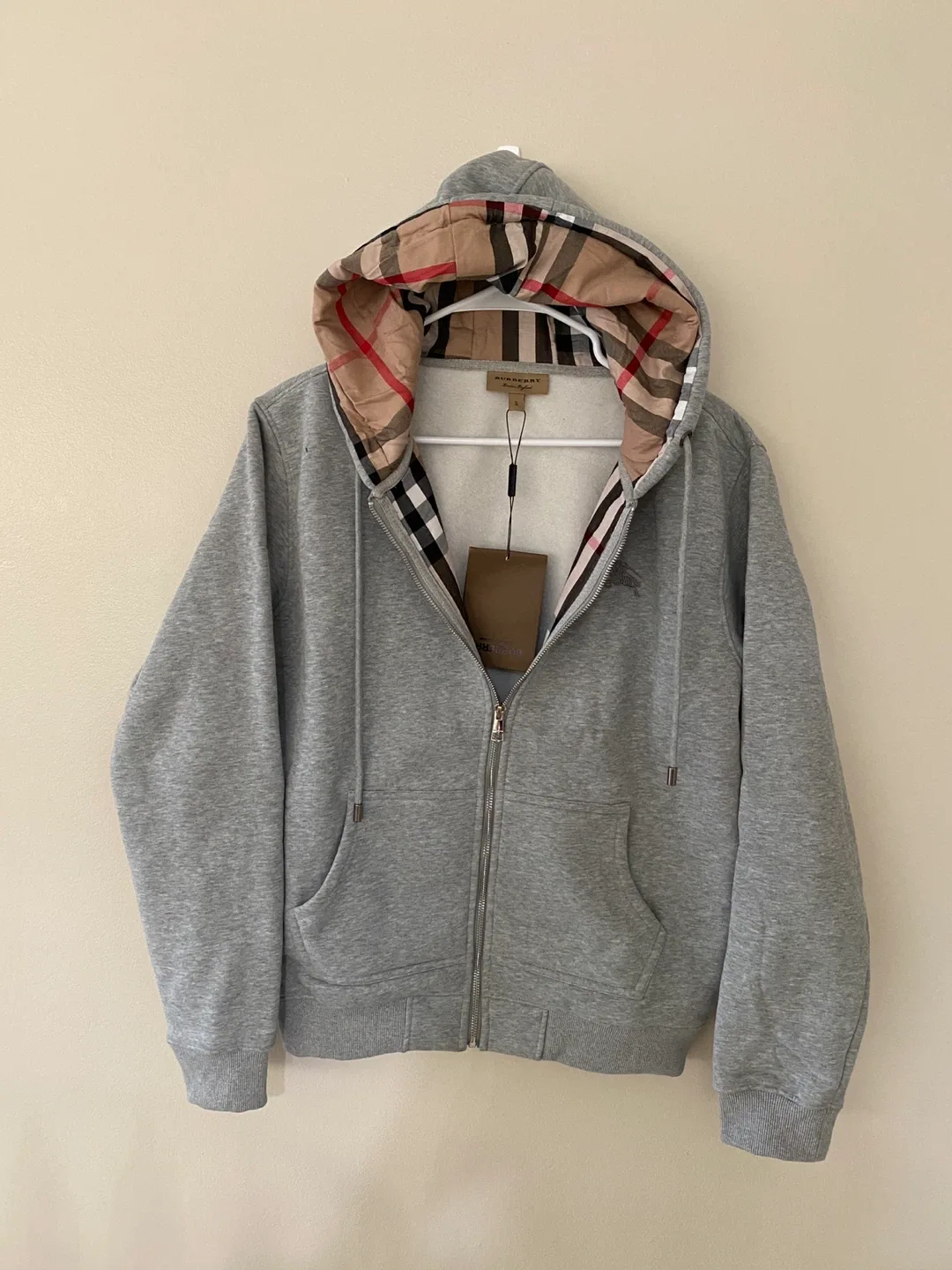 Burberry Grey Hoodie
