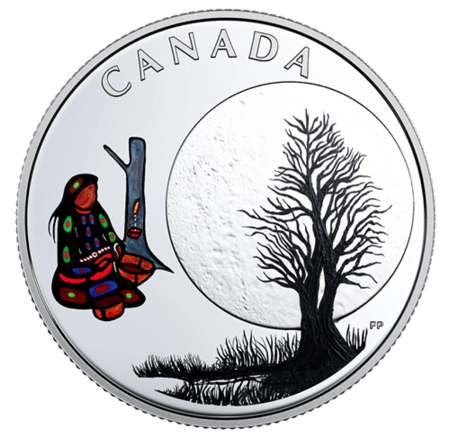 2018 $3 Fine Silver Coin (Sugar Moon)