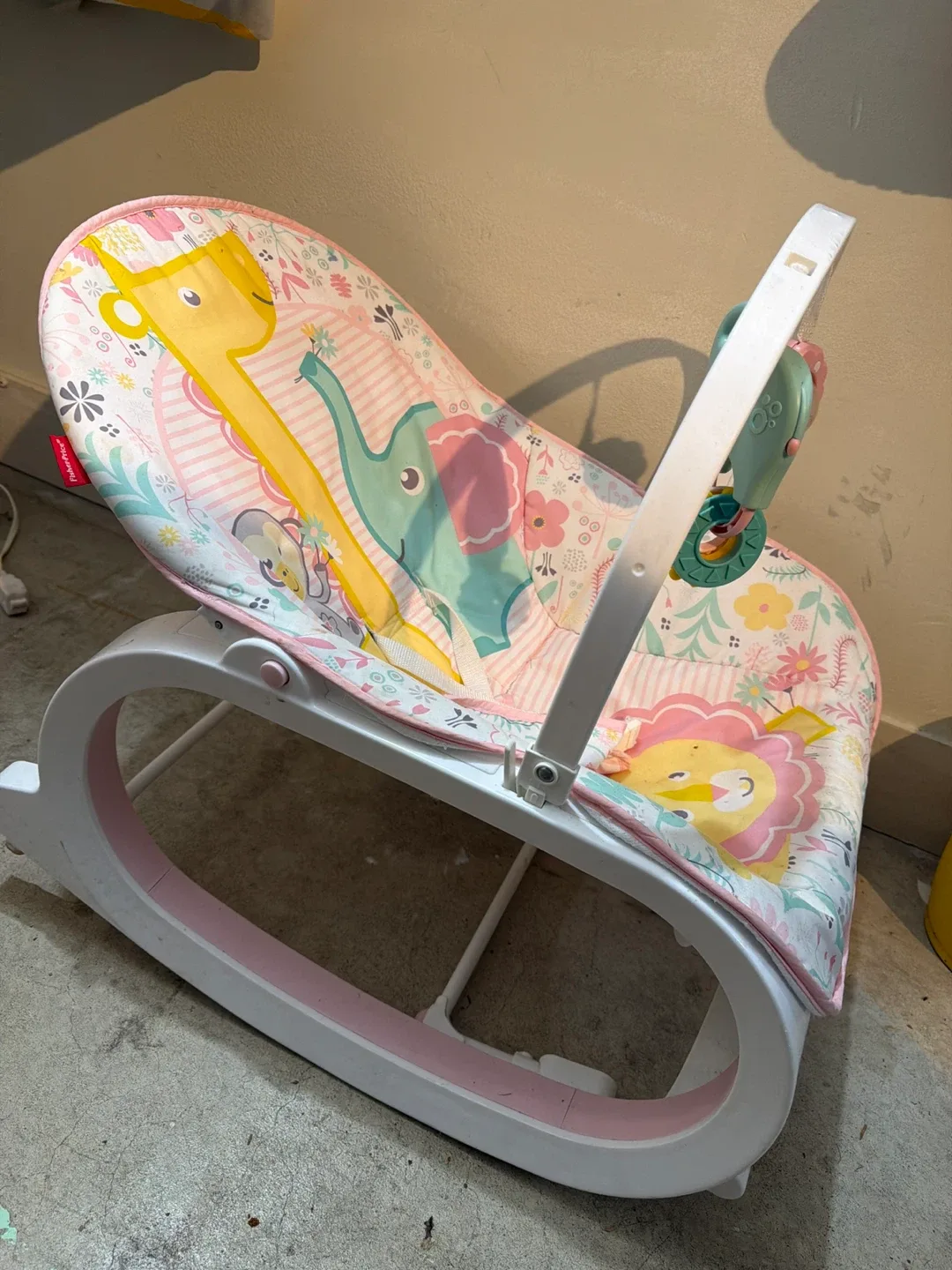 Fisher-Price Baby's Bouncer - Pink Floral image indicator(2)