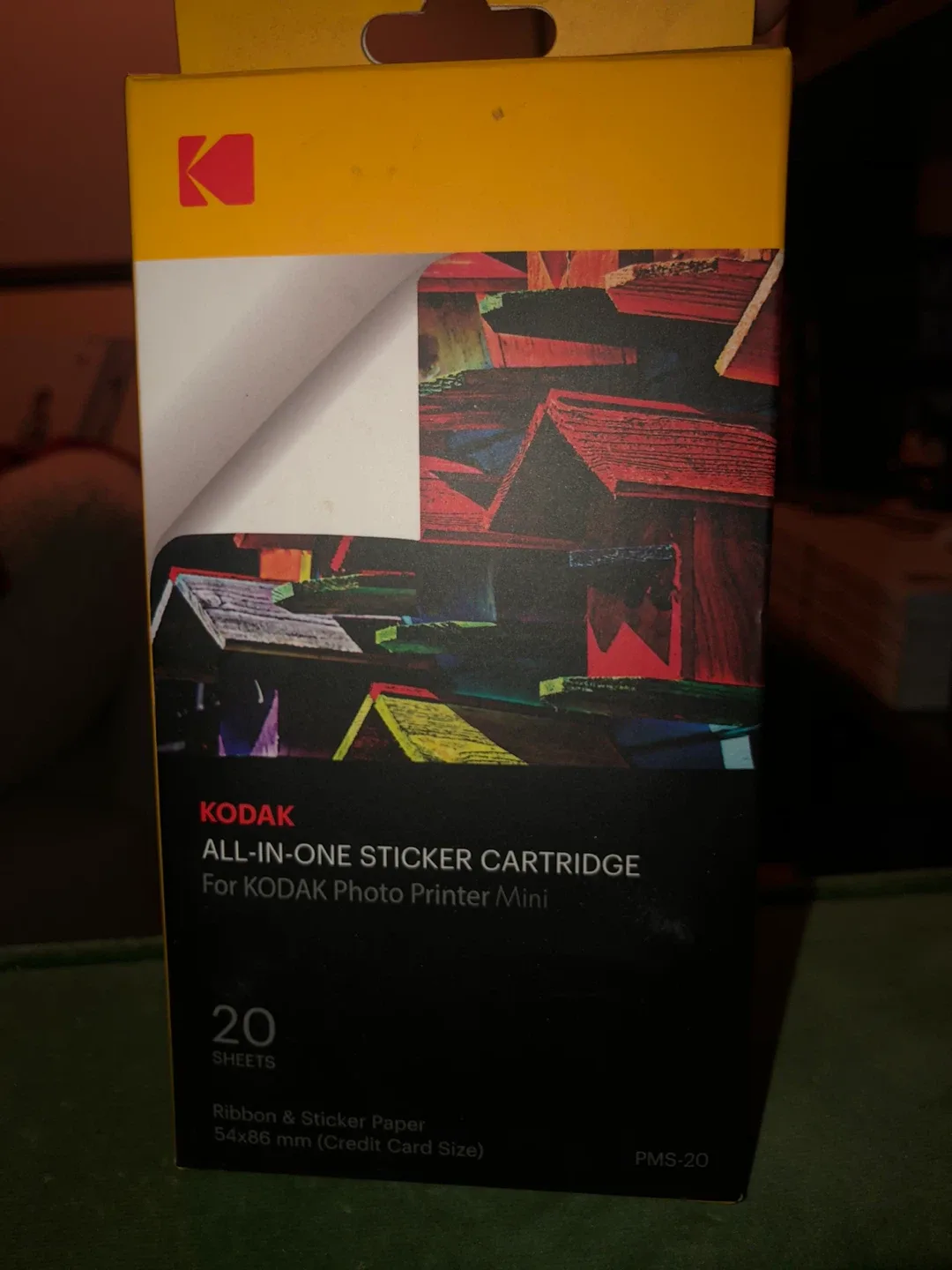 Kodak Photo Printer Mini PM-210 Black + Sticker Cartridge image indicator(5)