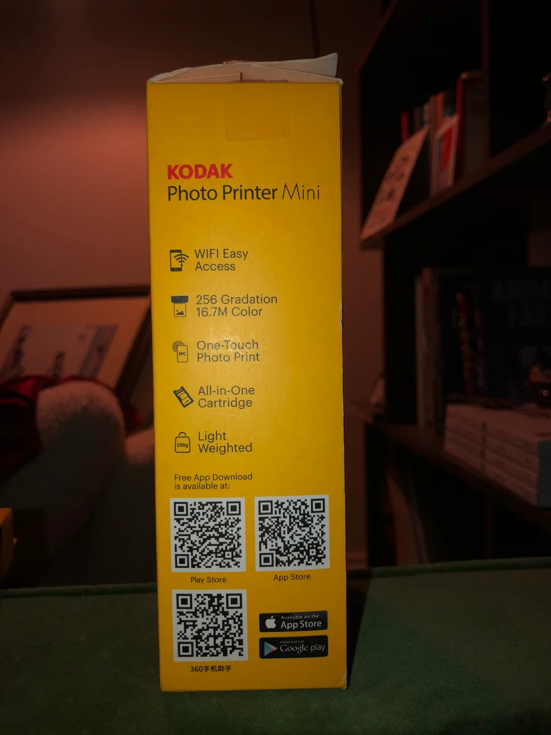 Kodak Photo Printer Mini PM-210 Black + Sticker Cartridge image indicator(4)