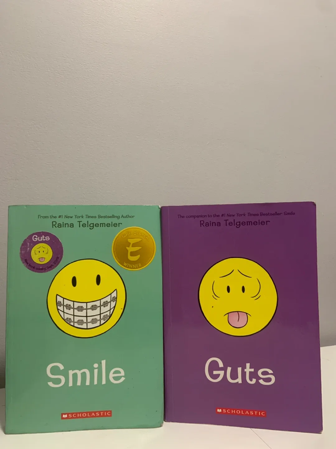 Smile and Guts by Raina Telgemeier