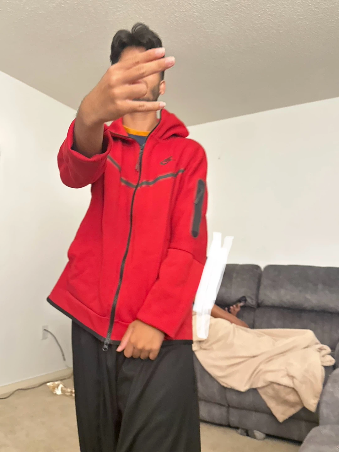 Red Nike tech