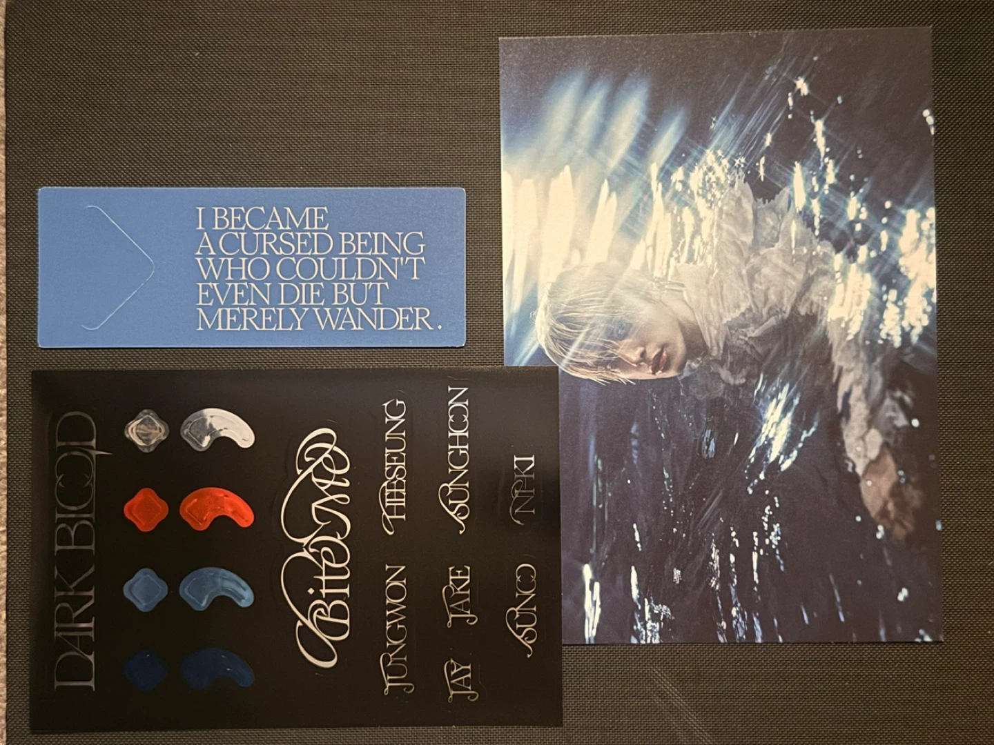 ENHYPEN Dark Blood Album + Photocards - photo 2