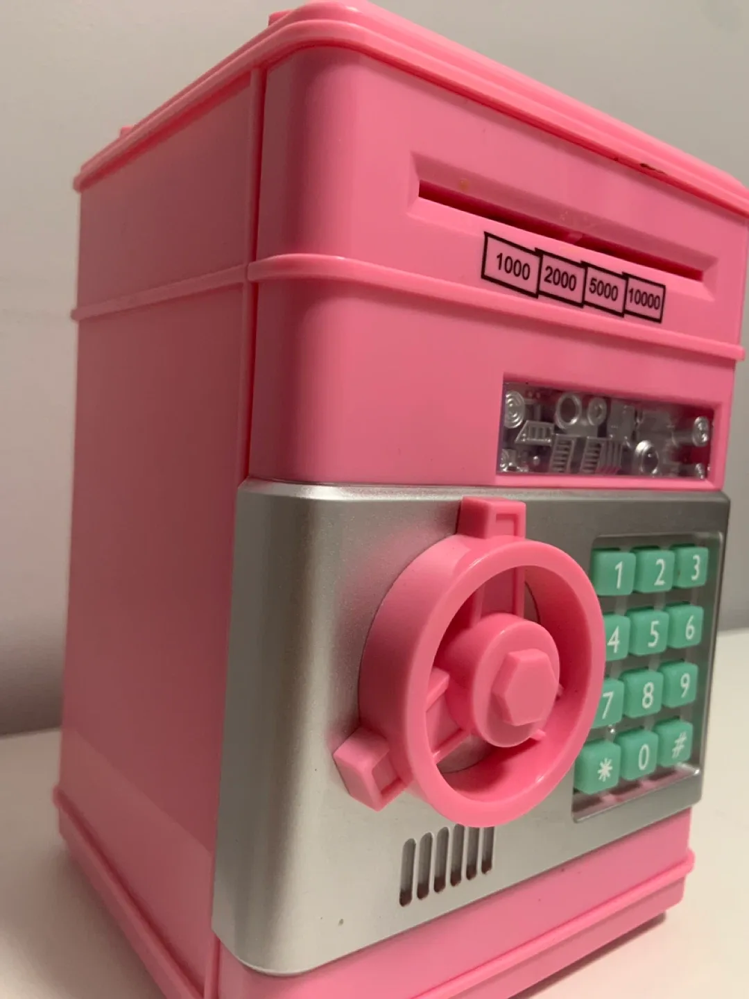 Pink Electronic Piggy Bank image indicator(6)