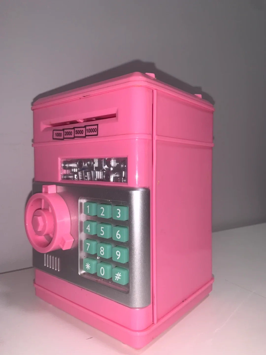 Pink Electronic Piggy Bank image indicator(3)