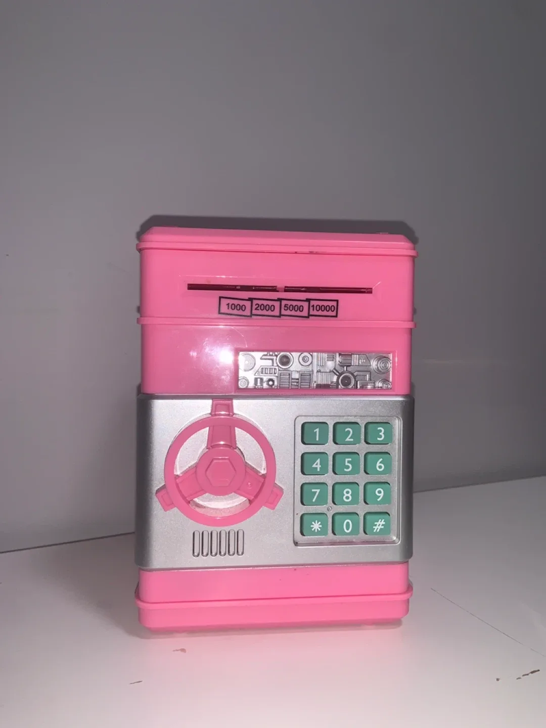 Pink Electronic Piggy Bank image indicator(5)