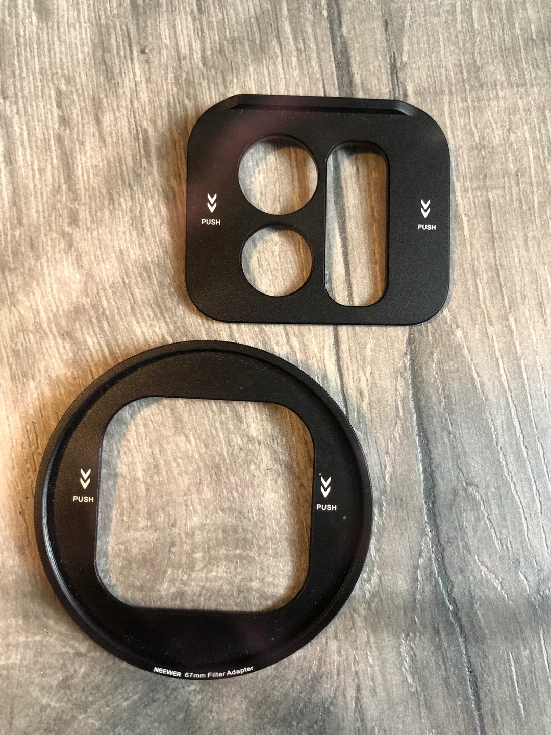 NEWWER 67mm film camera adapter and other adapter